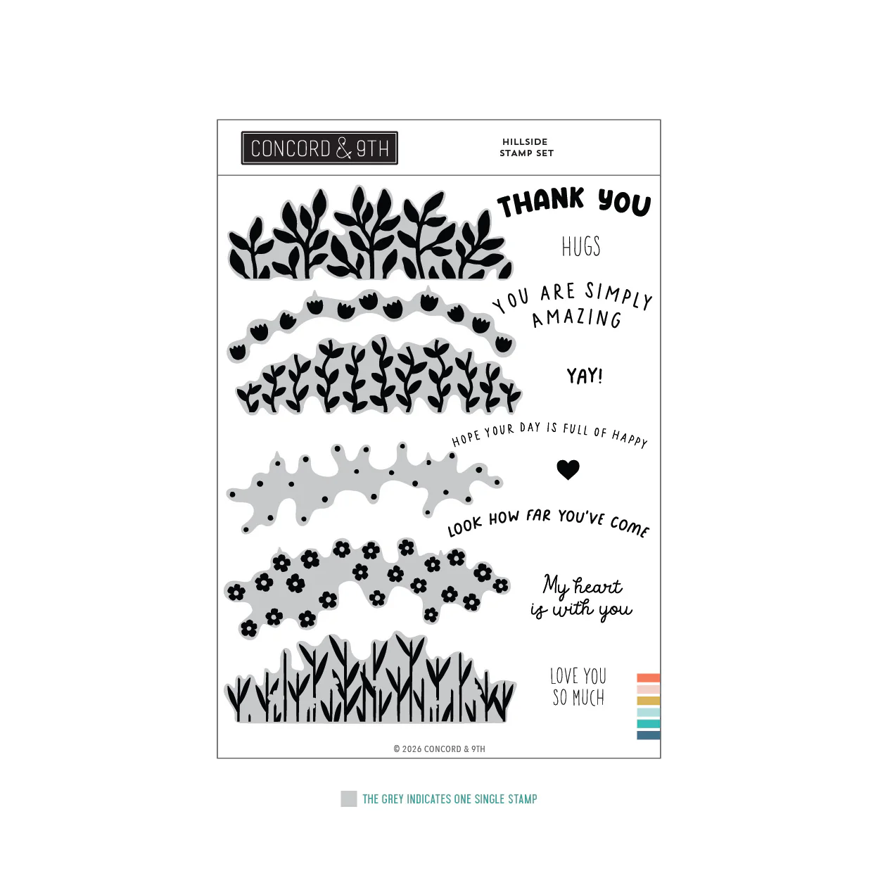 Image of Hillside Stamp Set