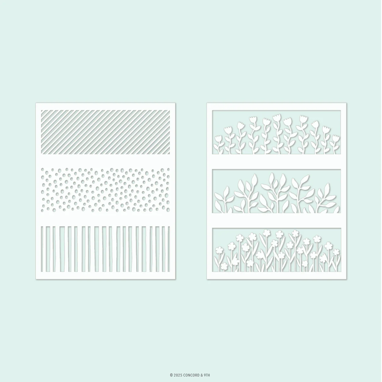Image of Hillside Stencil Pack