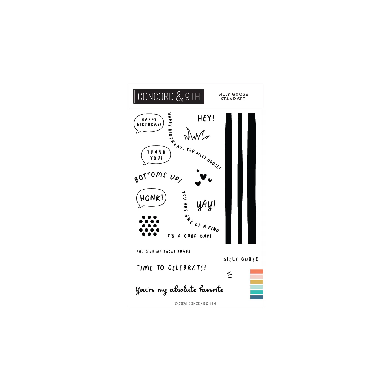 Image of Silly Goose Stamp Set