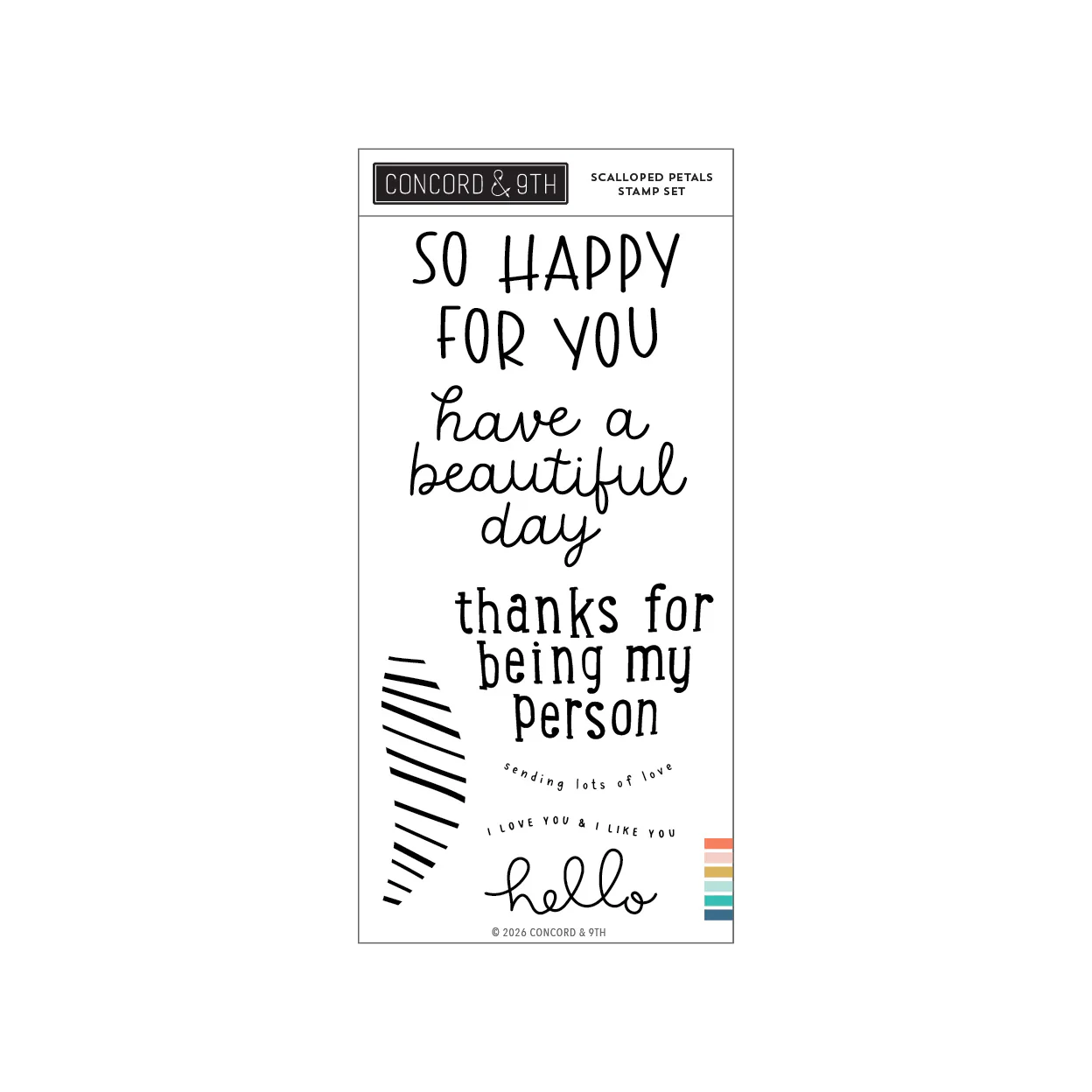 Image of Scalloped Petals Stamp Set