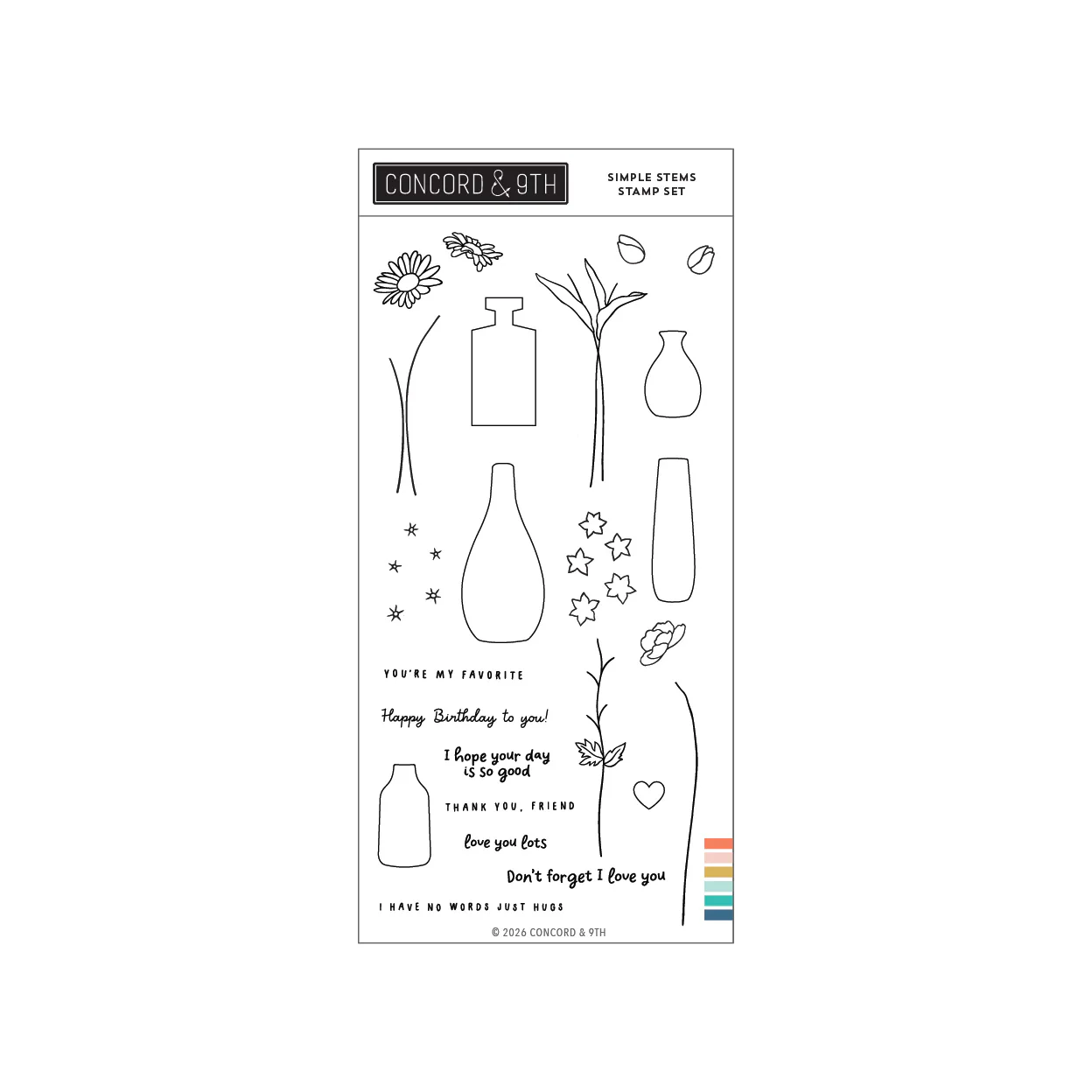 Image of Simple Stems Stamp Set