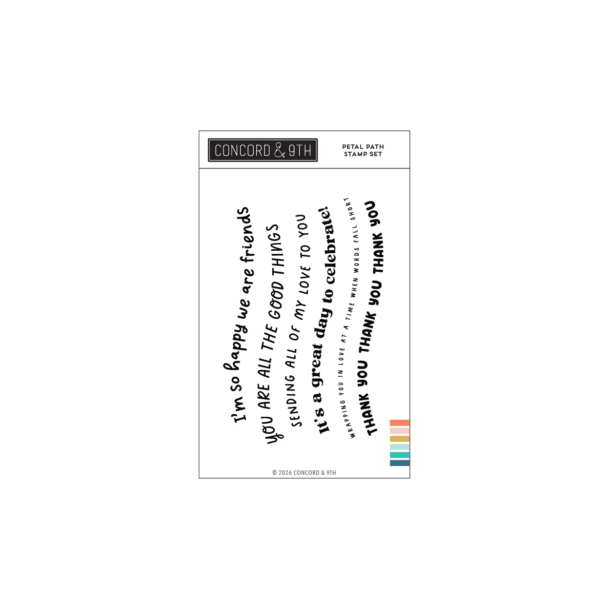 Image of Petal Path Stamp Set