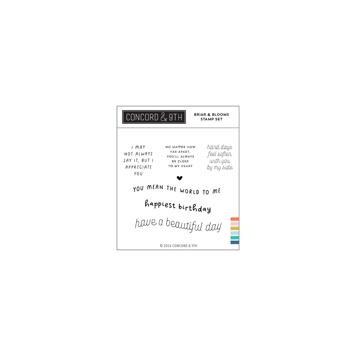 Image of Briar & Blooms Stamp Set