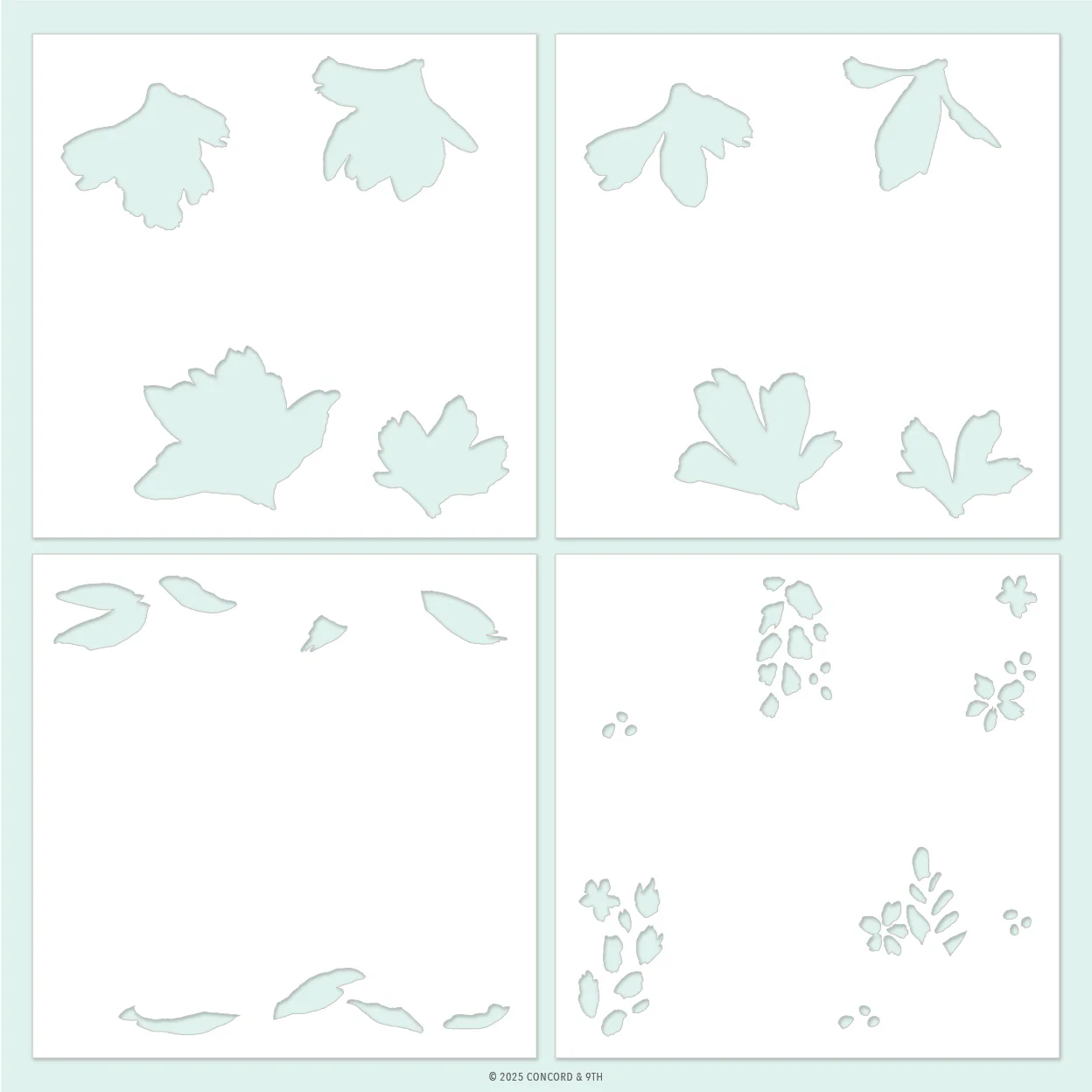 Image of Garden's Edge Stencil Pack