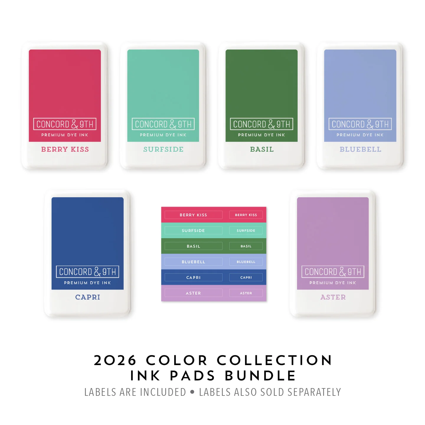 Image of 2026 Color Collection Ink Pad Bundle