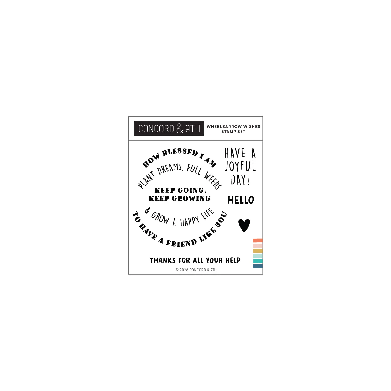 Image of Wheelbarrow Wishes Stamp Set