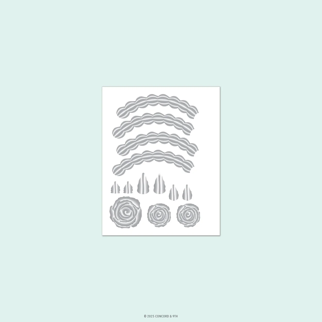 Image of Icing on the Cake Embossing Folder