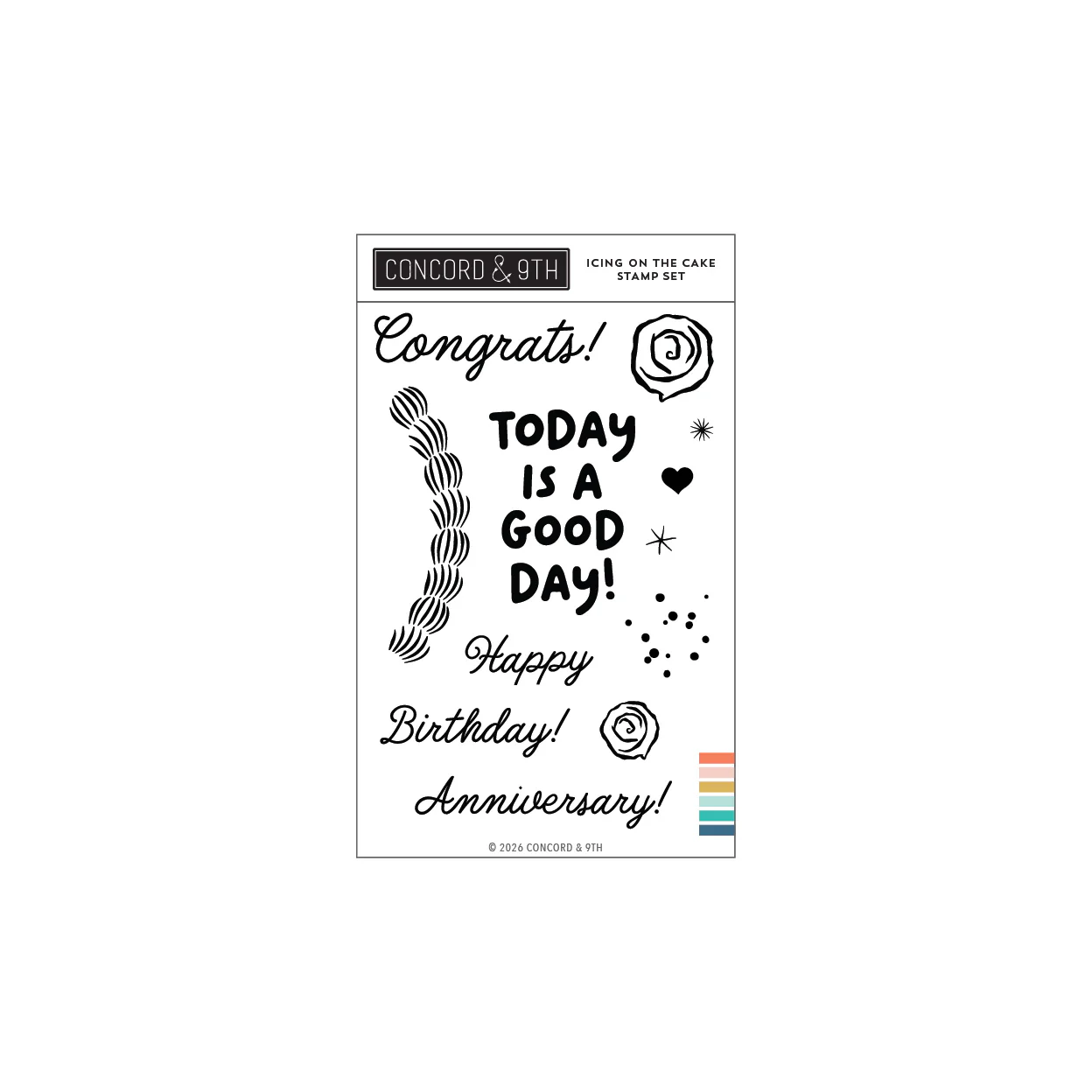 Image of Icing on the Cake Stamp Set