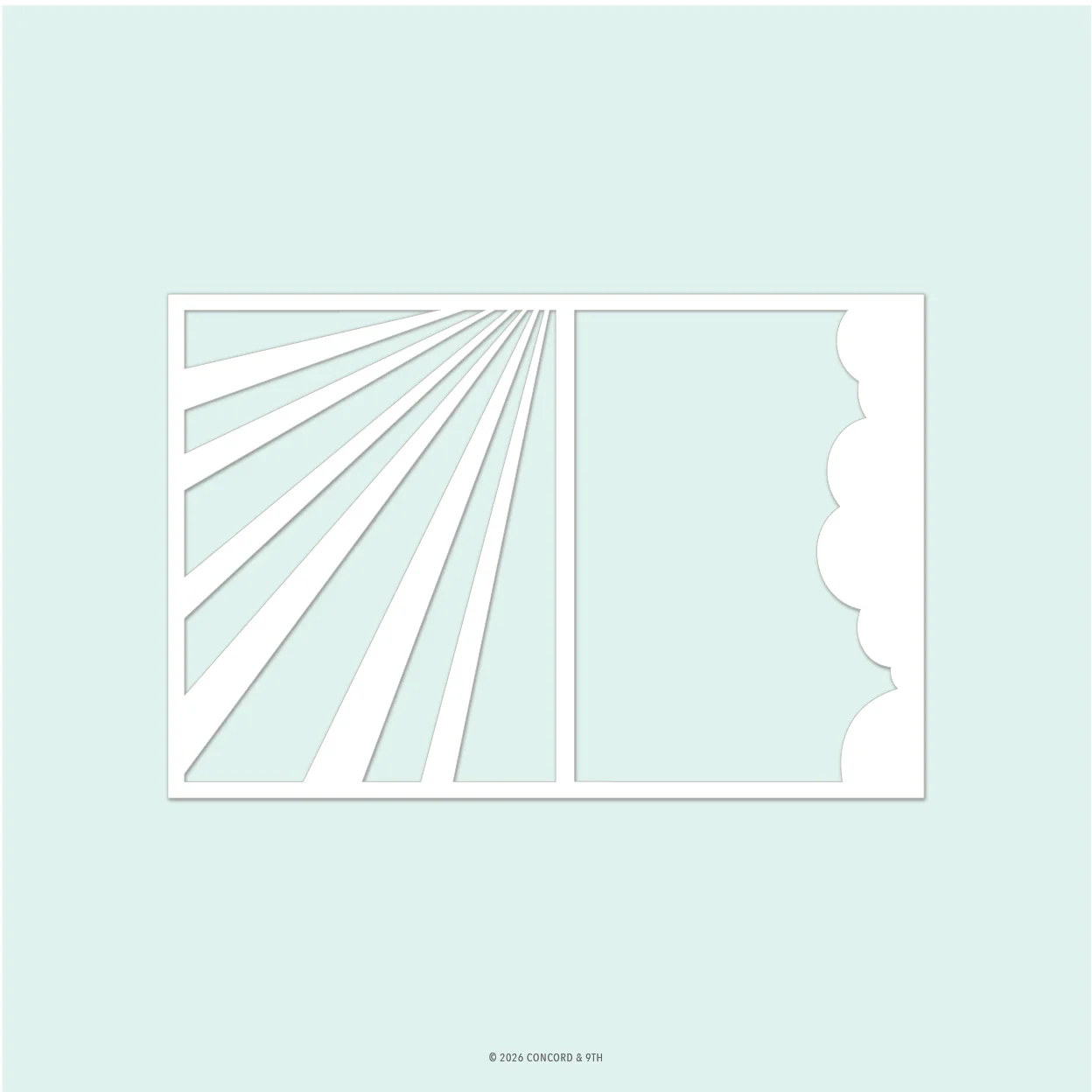 Image of Clear Skies Stencil