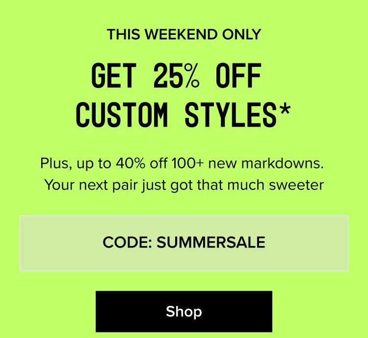 Shop - CODE: SUMMERSALE