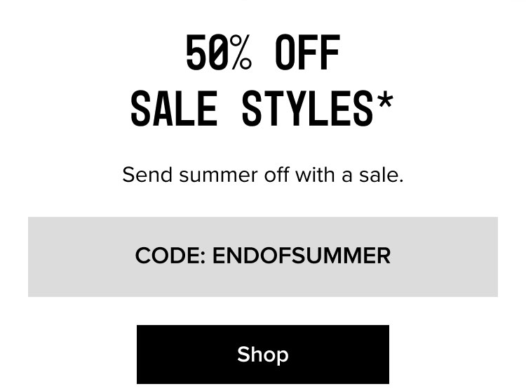 Shop - CODE: ENDOFSUMMER