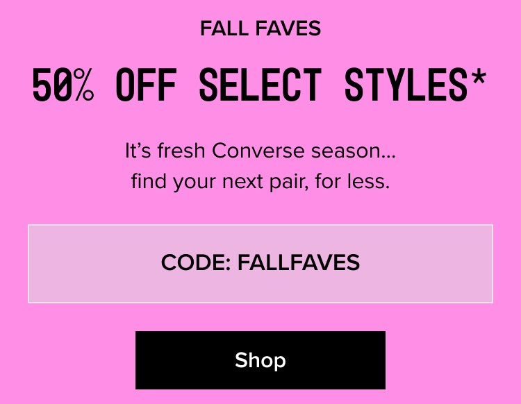 CODE: FALLFAVES SHOP