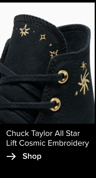 Shop Chuck Taylor All Star Lift Cosmic Embroidery