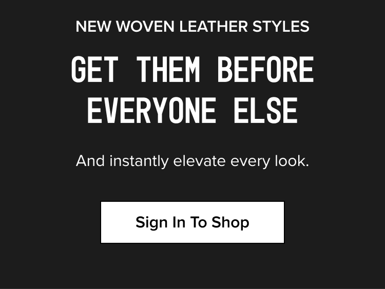 Sign In To Shop