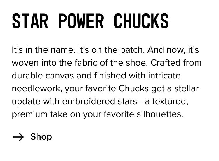 Shop Star Power Chucks