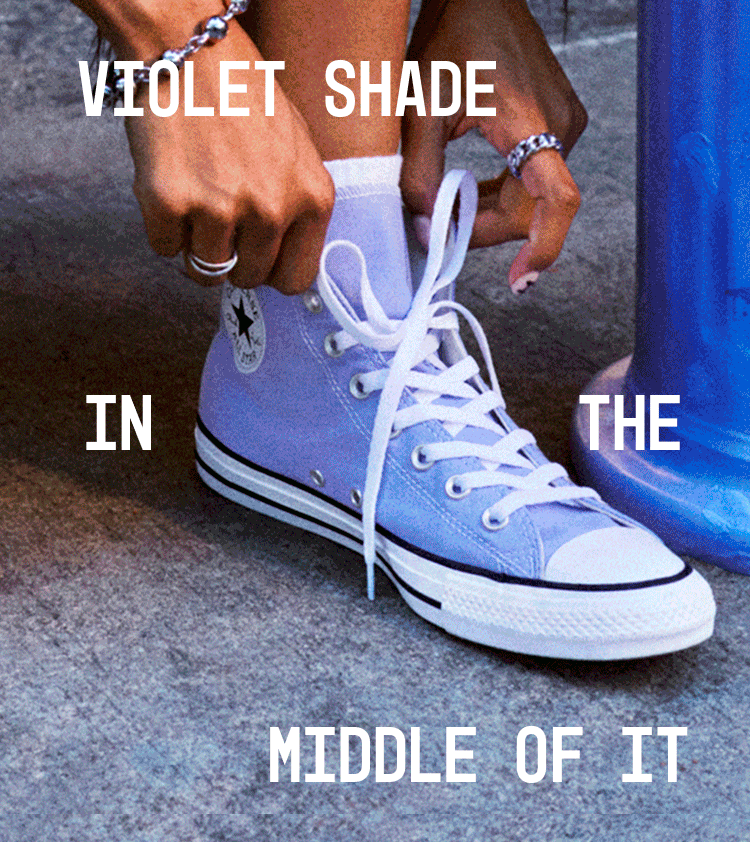 Shop Chuck Violet Shade