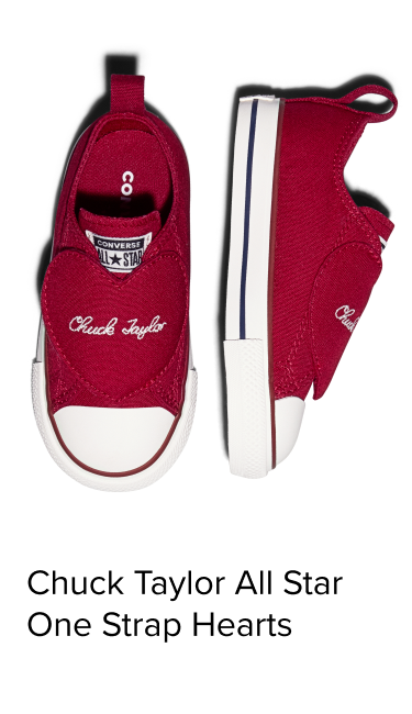 Shop Chuck Taylor All Star One Strap Hearts