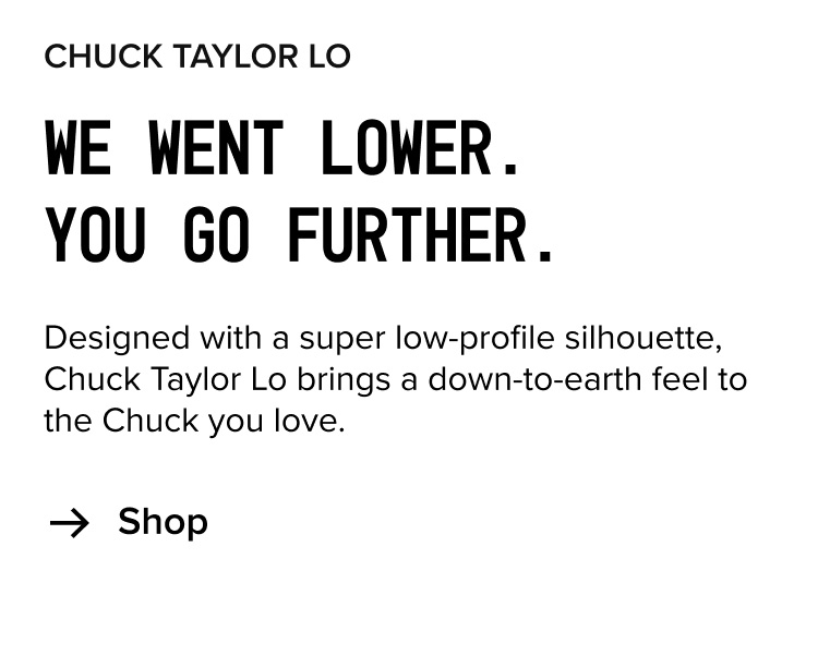 Shop Chuck Taylor Lo