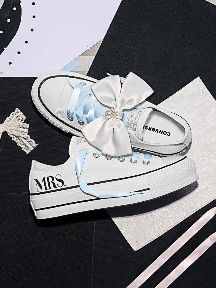 Custom Wedding Chucks