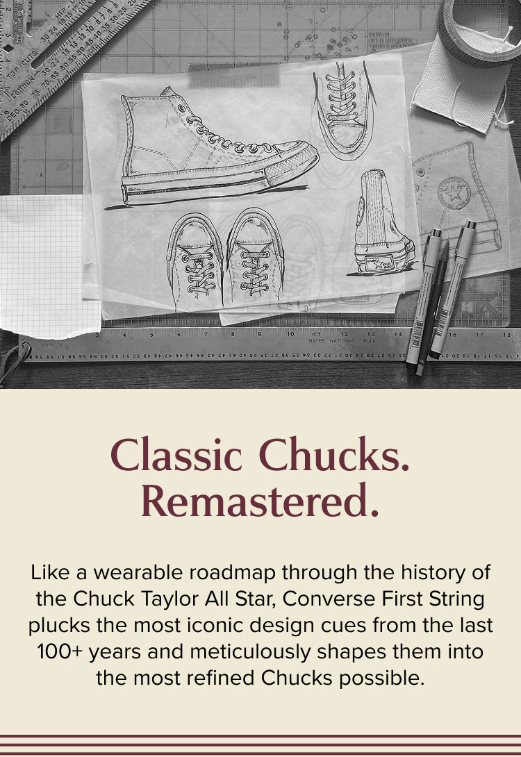 Classic Chucks. Remastered.