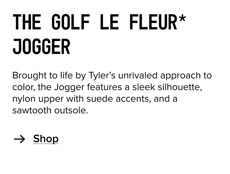 The GOLF LE FLEUR Jogger