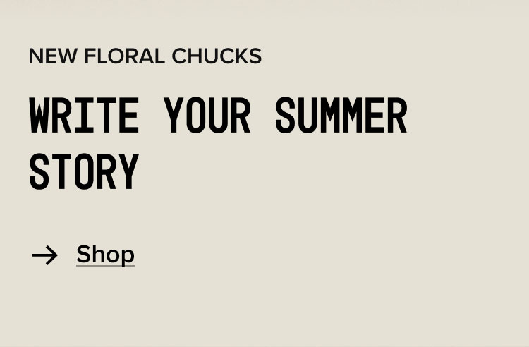 Shop New Floral Chucks