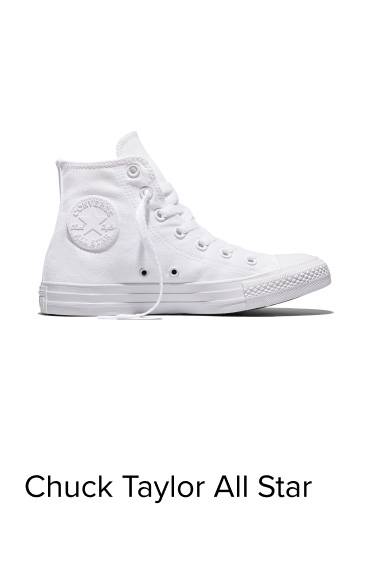 Chuck Taylor All Star Canvas White Monochrome