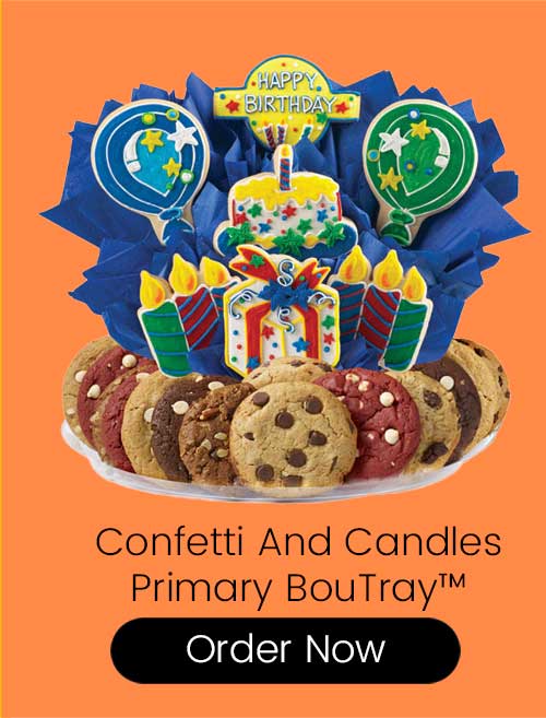 Confetti and candles 