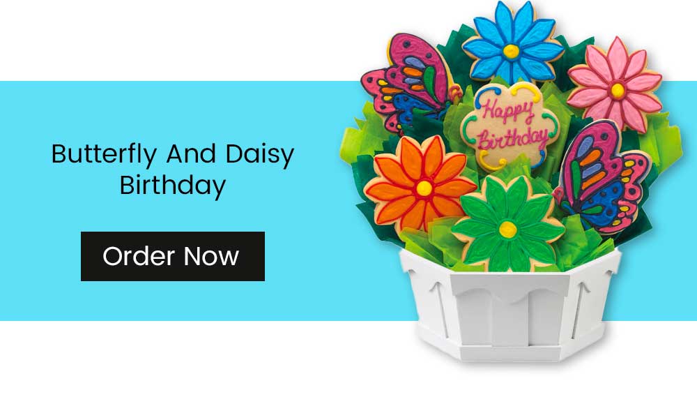 Butterfly and Daisy Birthday