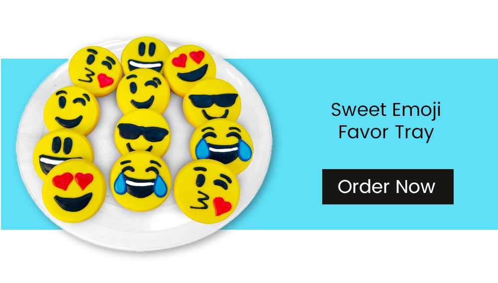 Sweet Emoji Favor Tray