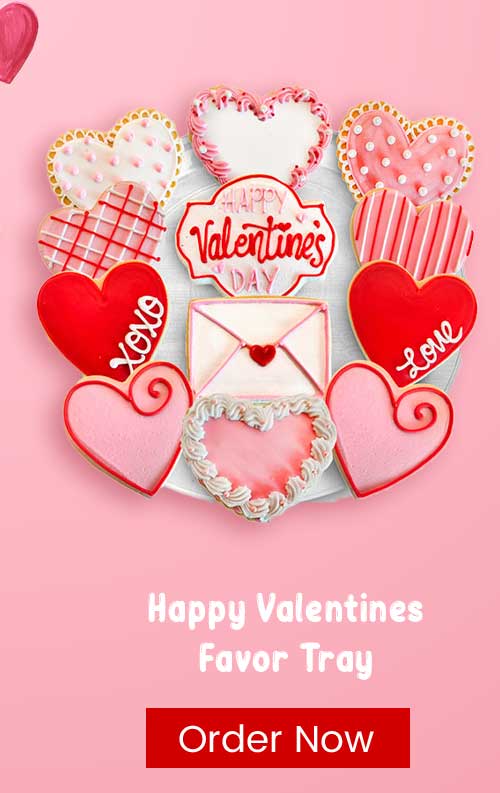 Valentines Favor Tray
