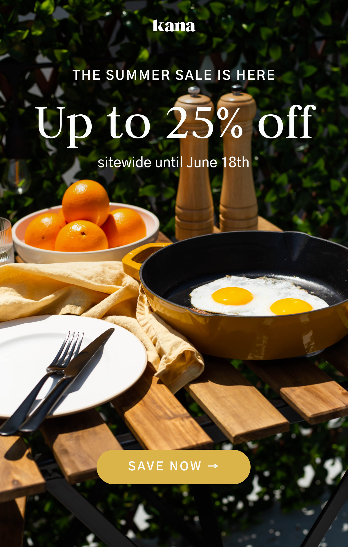 Summer Sale: Up to 25% off sitewide
