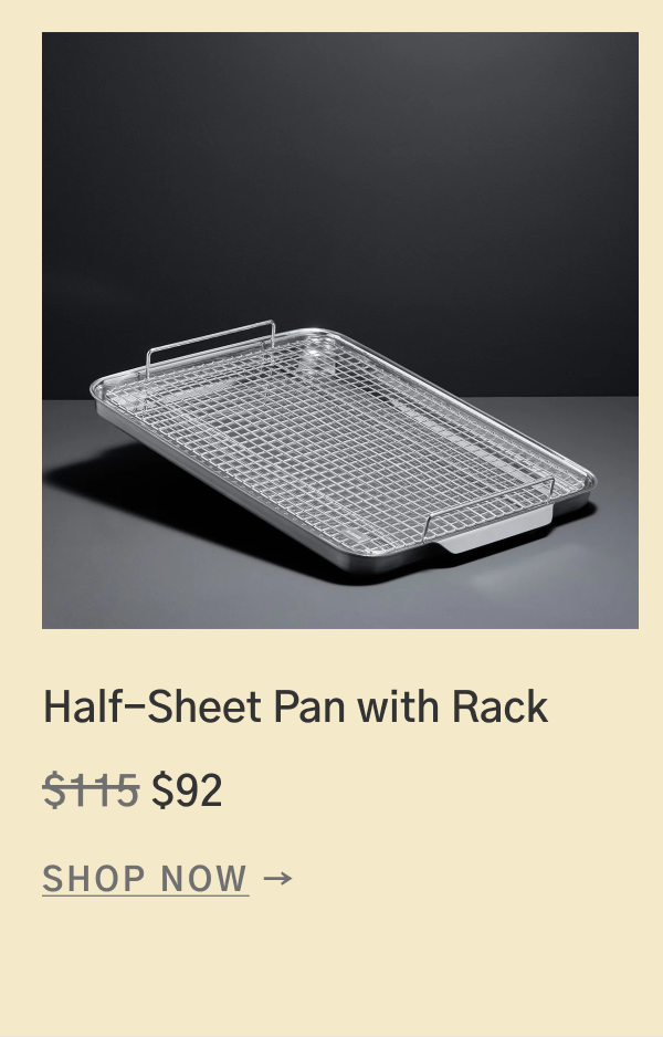 Half-Sheet Pan with Rack