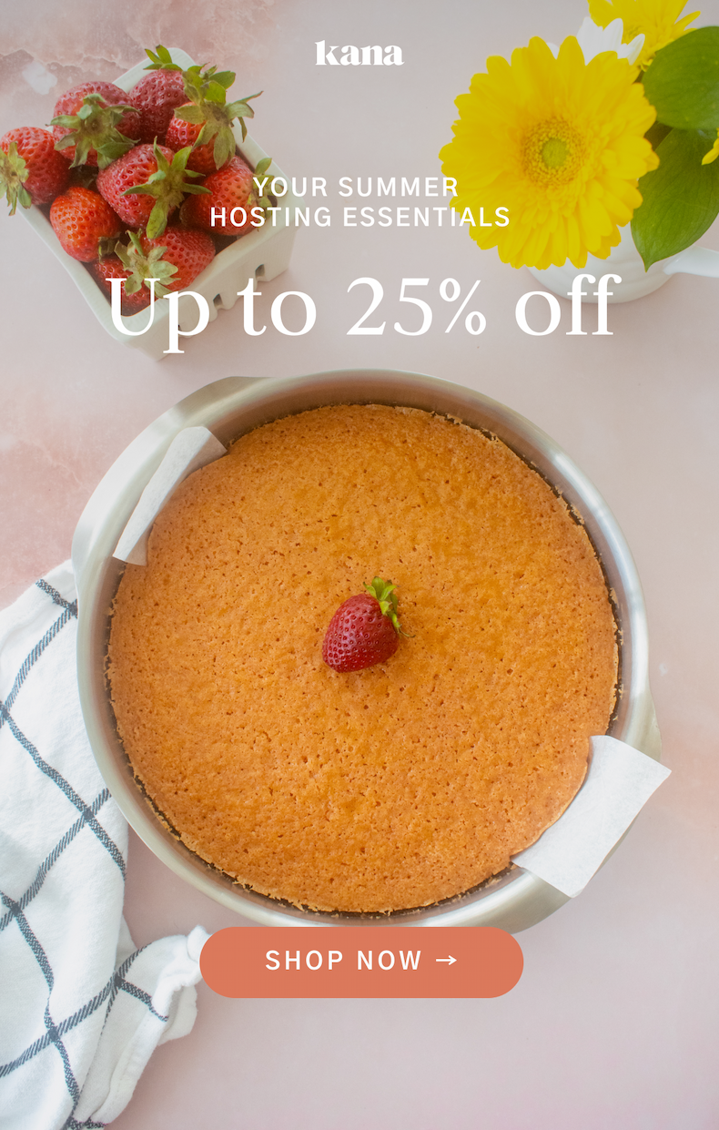 Summer Sale: Up to 25% off sitewide