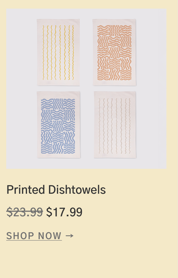 Printed Dishtowels