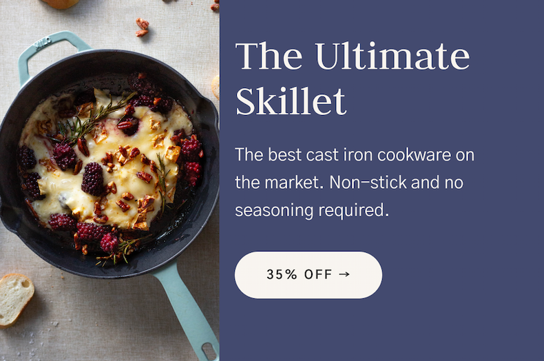 35% off Ultimate Skillet