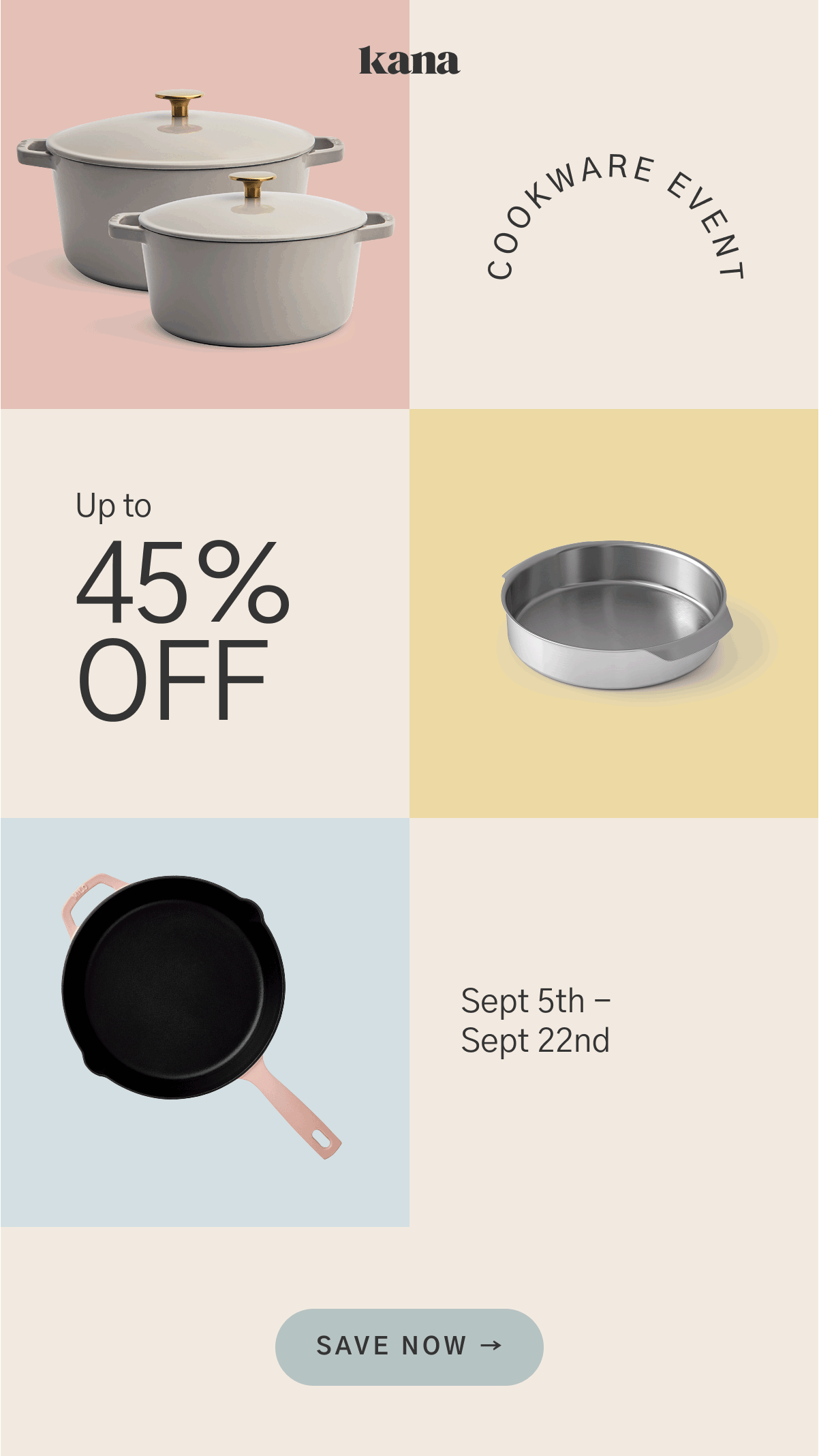 Cookware event: Shop up to 45% off