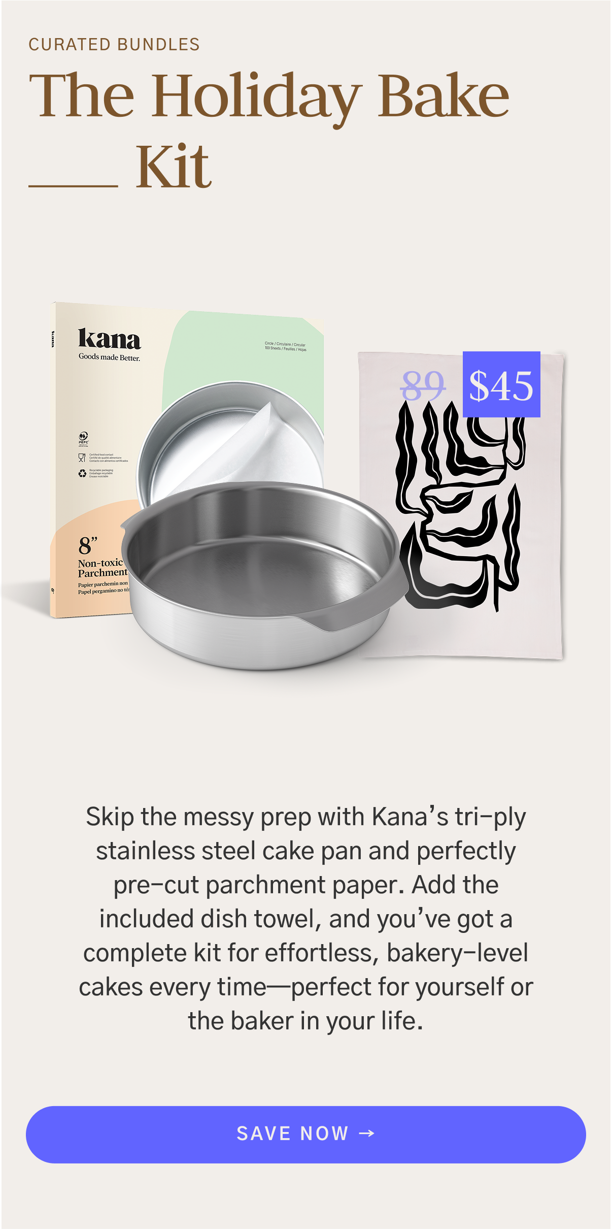 Holiday Bake Kit