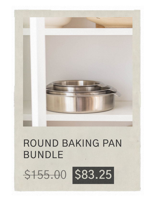 55% Off the Round Baking Pan Bundle