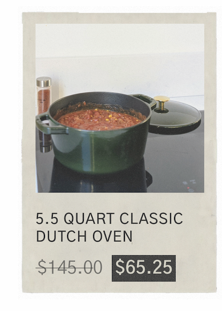 5.5 qt Classic Dutch Oven