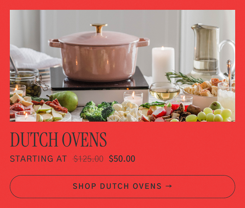 Shop Up to 60% off Dutch Ovens
