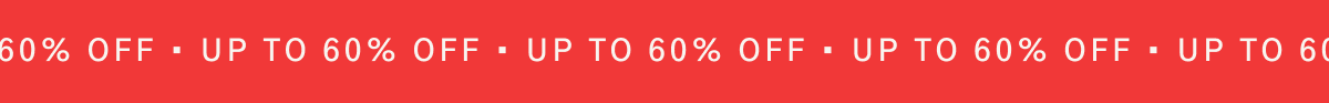 First to the Feast Sale: Up to 60% off
