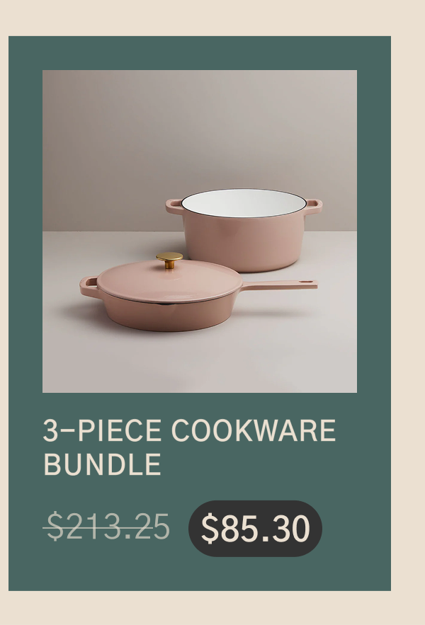 3-piece cookware bundle