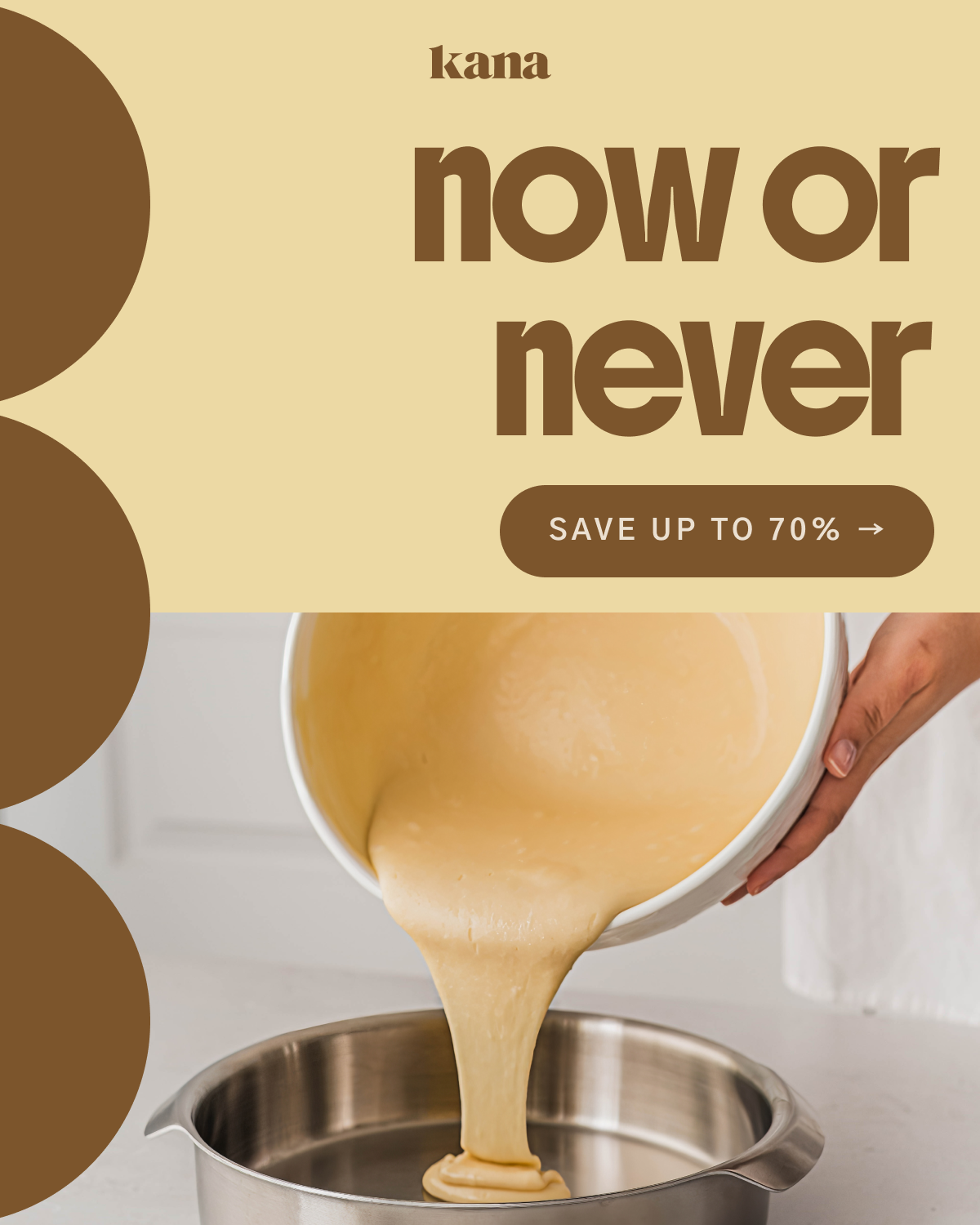 Now or never: Up to 70% off