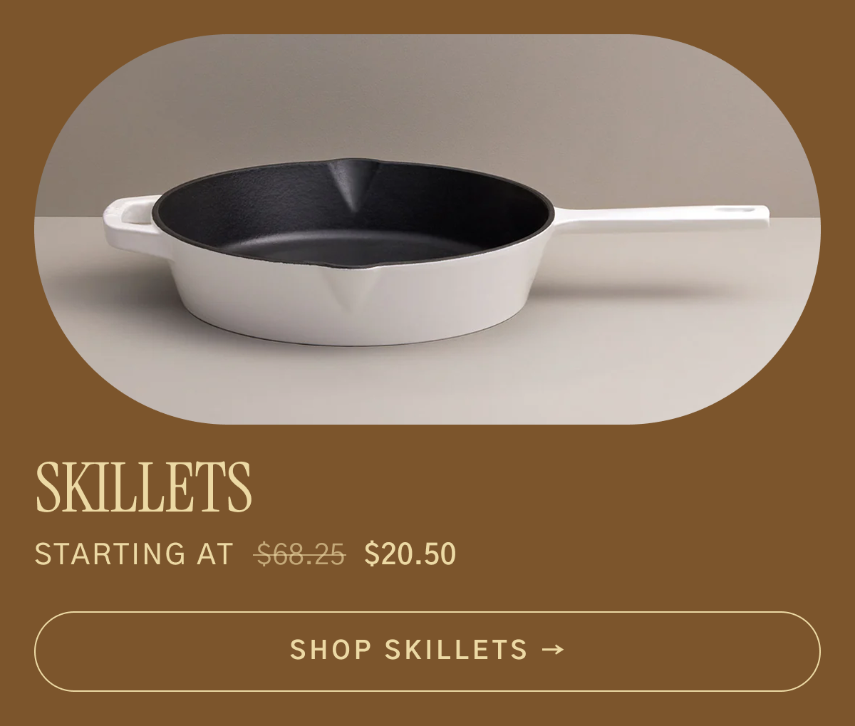 70% off Skillets