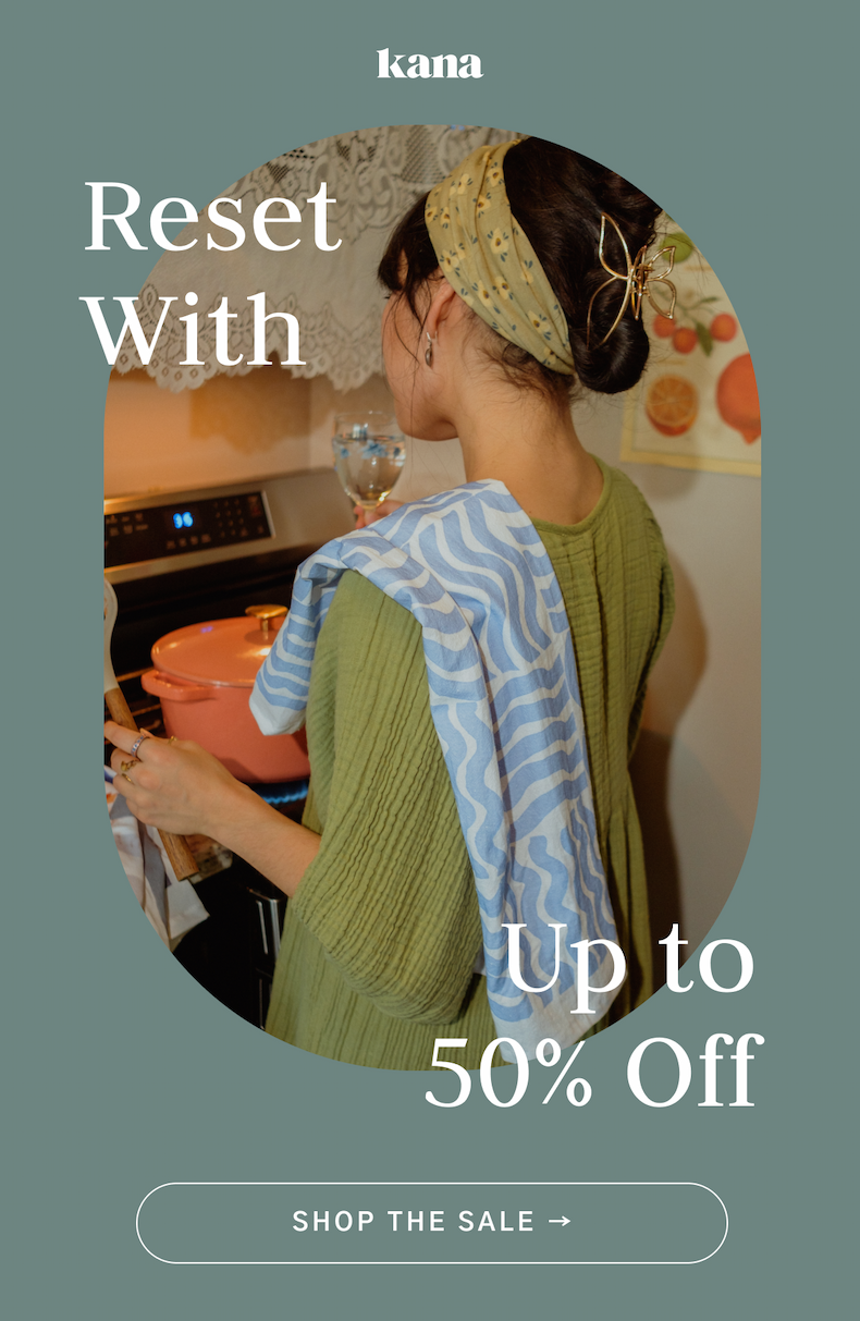 Reset with Up to 50% off