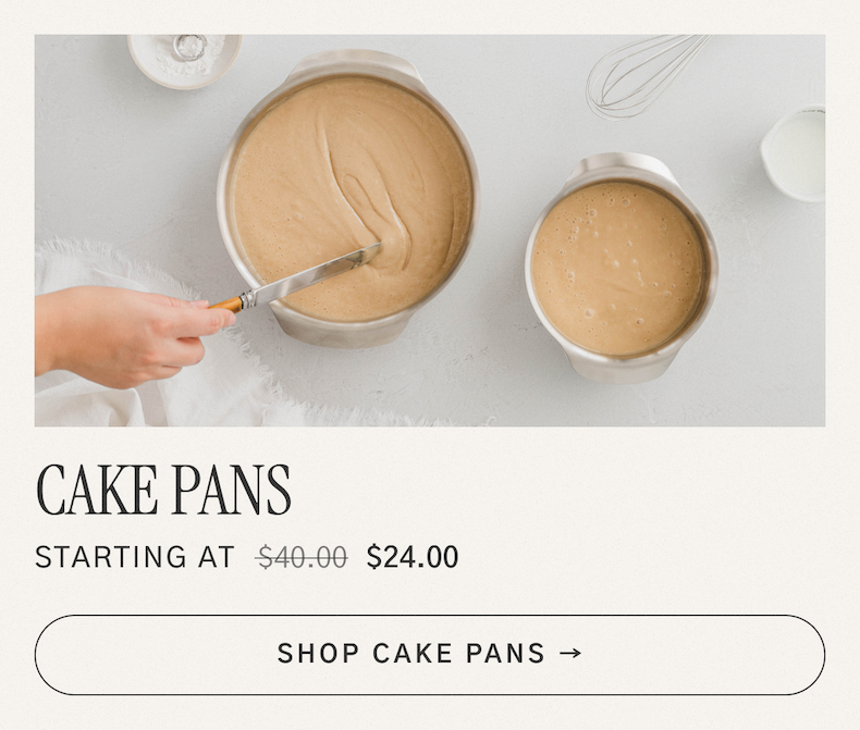 50% off the Round Baking Pan