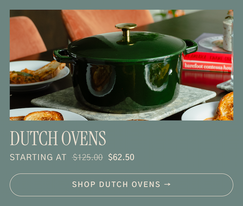 50% off the Dutch Oven
