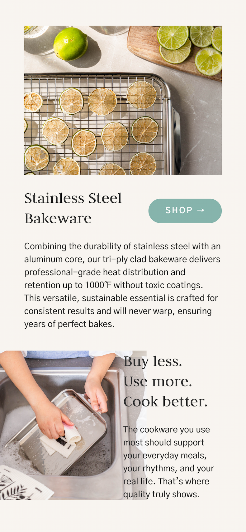 Stainless Steel Bakeware