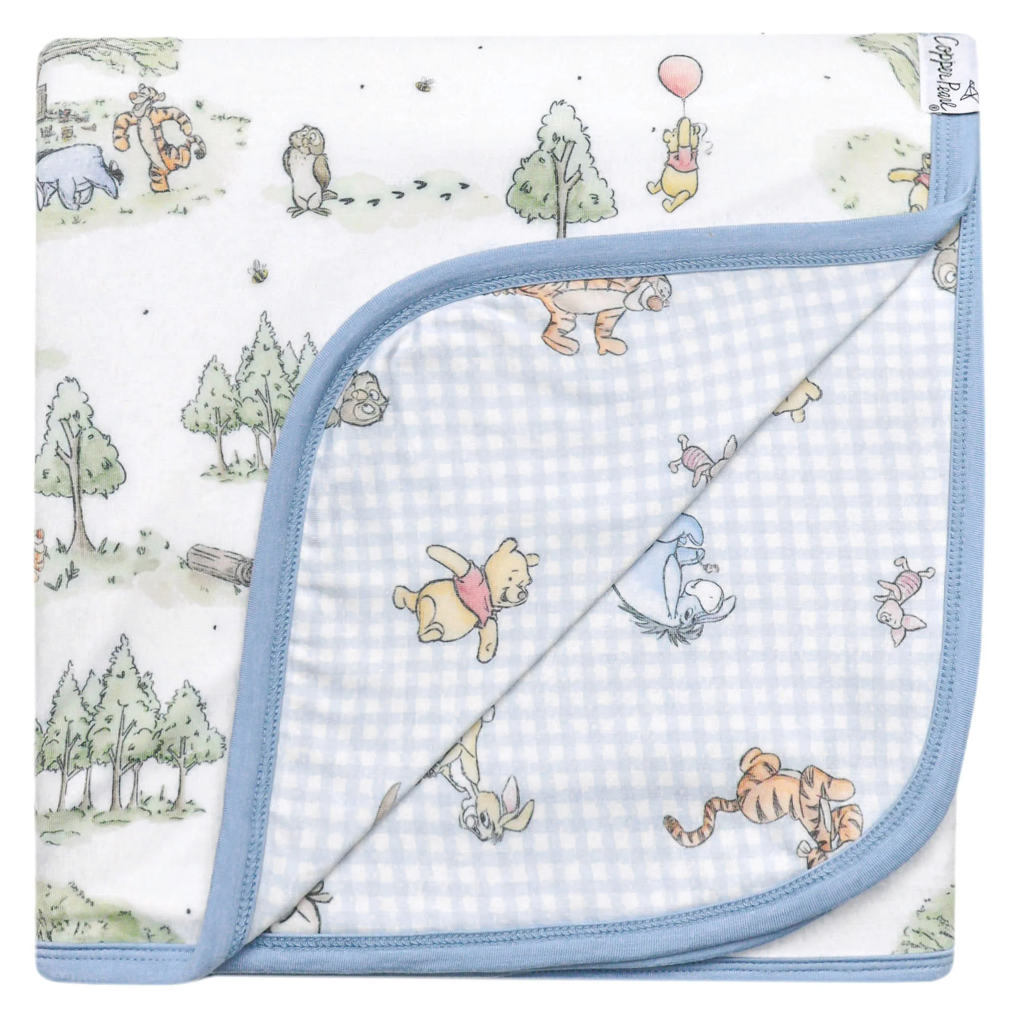 Image of Three-Layer Quilt - Hundred Acre Wood